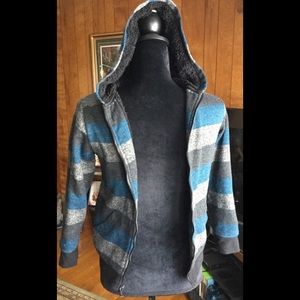 Tony Hawk fleece lined hooded jacket